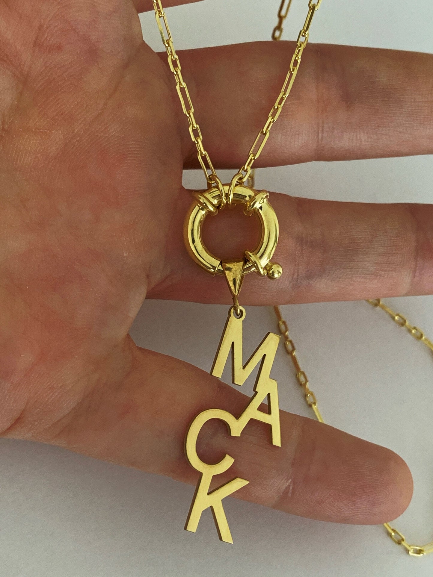 Vertical Name Necklace Gold, Drop Name Necklace, Vertical Name Pendant, Long Y Necklace, Lariat Necklace, Personalized Gifts, Custom Jewelry