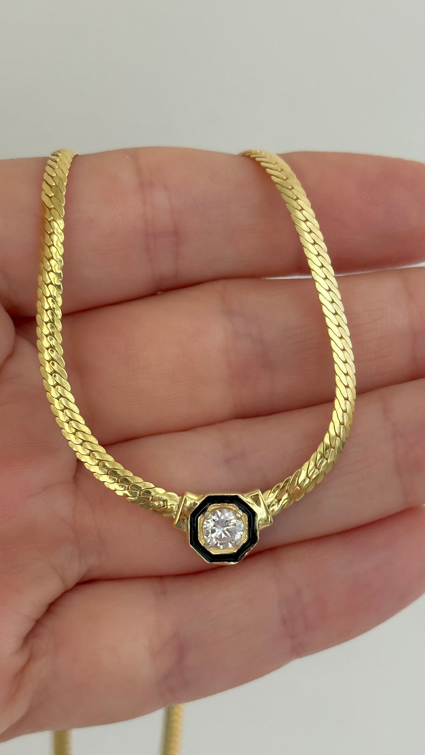 Herringbone Chain Necklace, Snake Necklace Choker, Omega Chain, Mirror Necklace, Flat Necklace, Gift for Her Must Have Layering Necklace