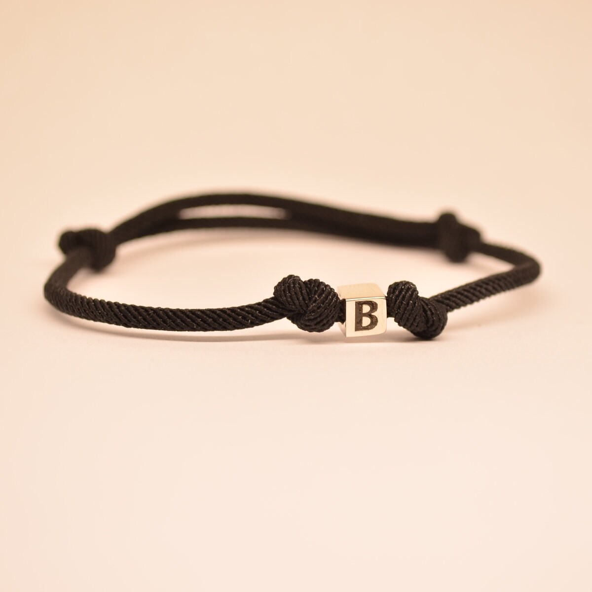 Personalized Couple Bracelets, Matching Bracelet, Letter Bracelet, Initial Bracelets, Gift for Boyfriend, Gift for Girlfriend, 925 Silver