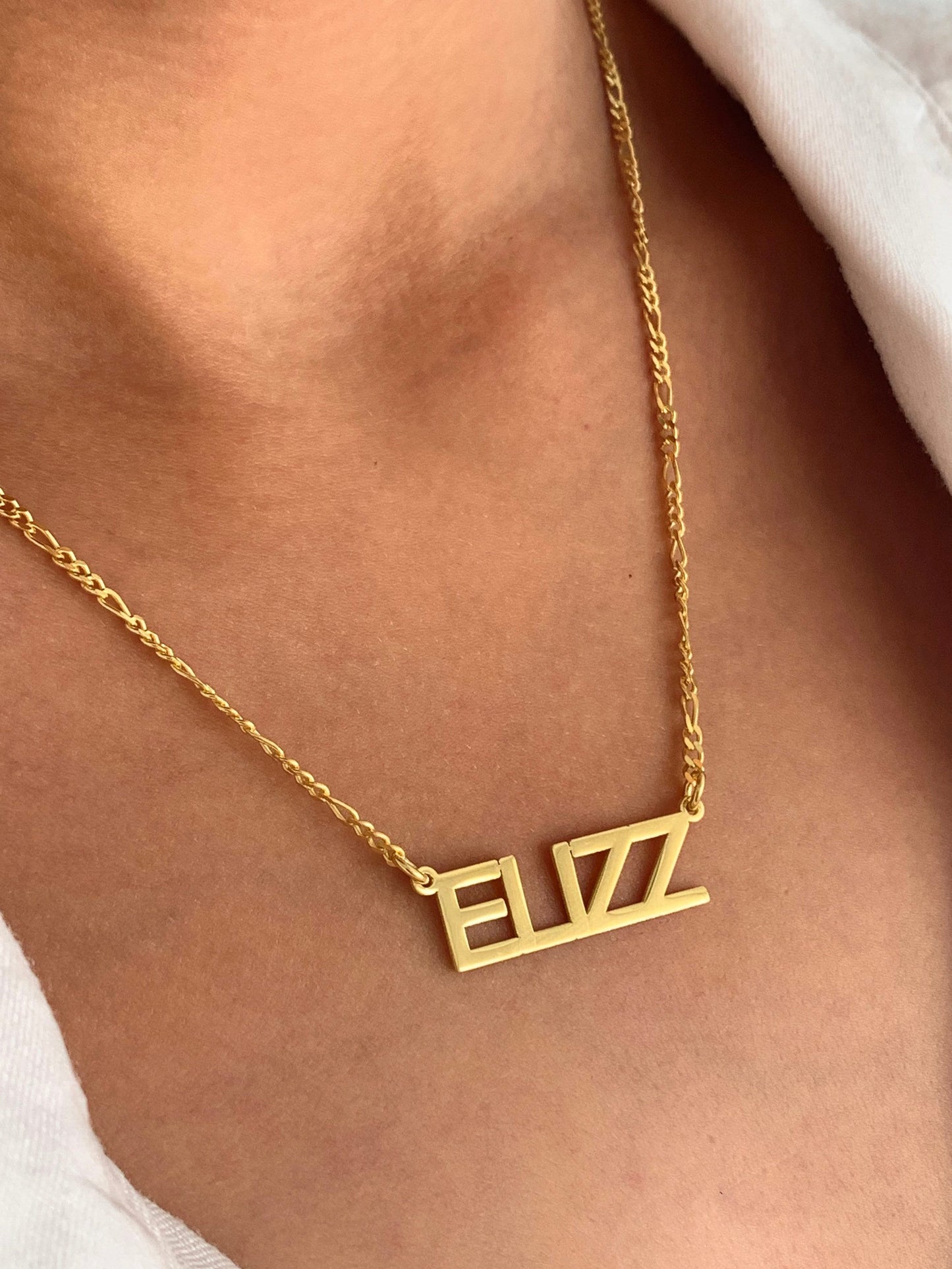 Personalized Name Necklace, Custom Necklace, Personalized Jewelry,  Initial Letter Necklace, Personalized Gift, 925 Silver, Gift for him her