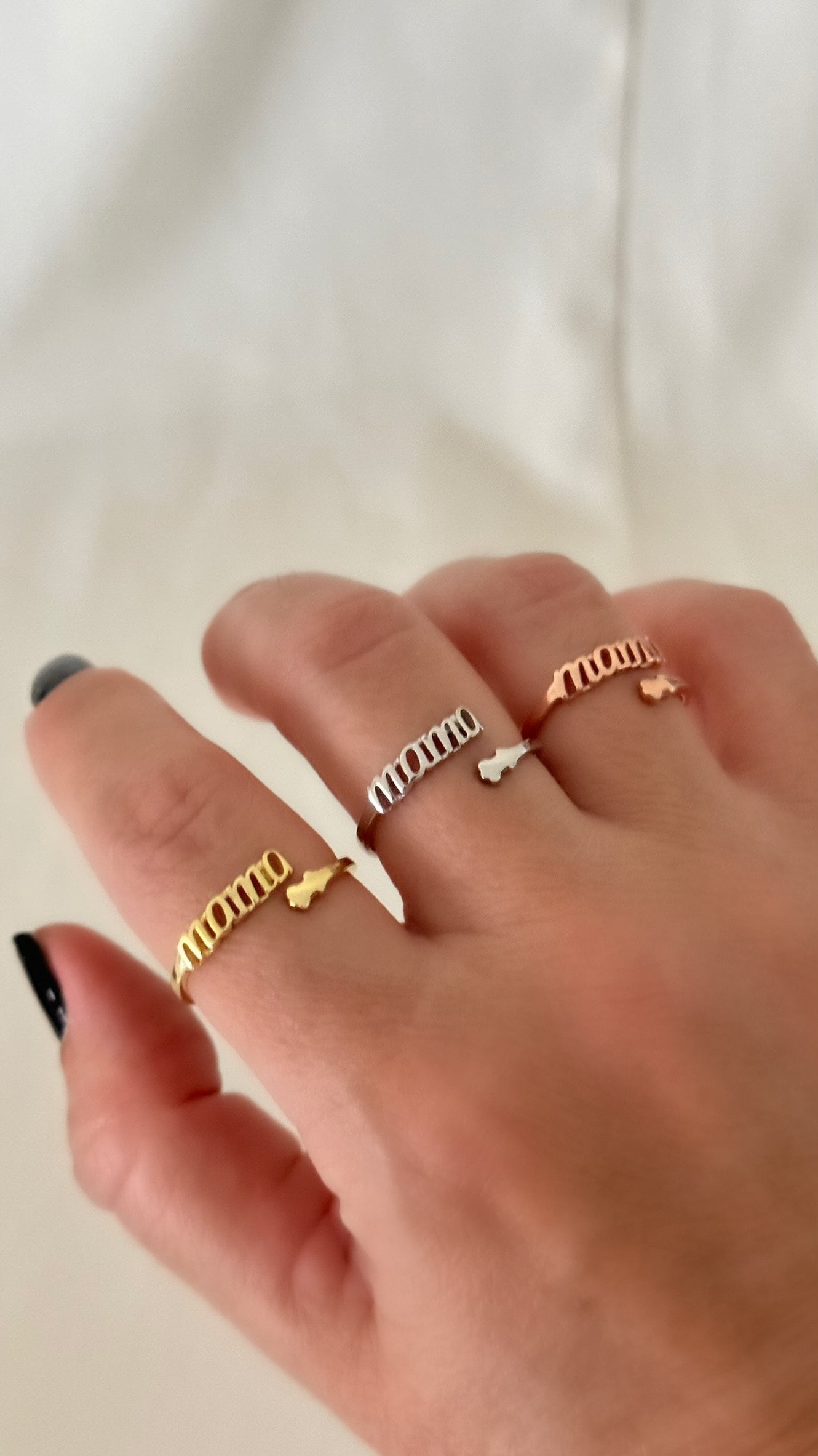 Dainty Mama Ring, Adjustable Mom Ring, Gift For Mom, Mama Ring, Gold Mama Ring, Sterling Silver Mama Ring, Mothers Day Gift Jewelry