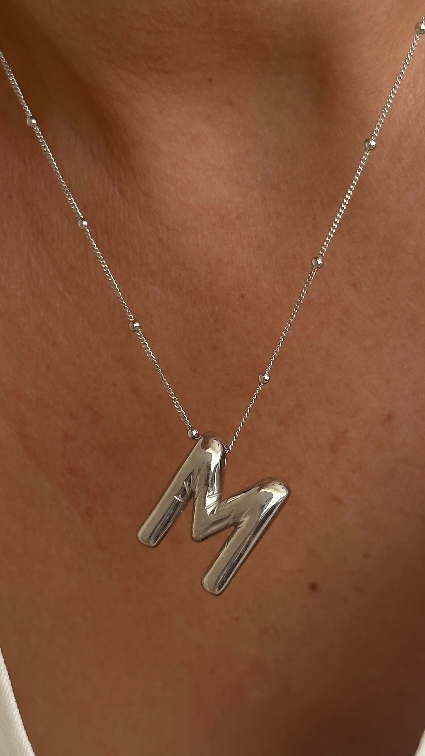 Trendy balloon style charm necklace gift