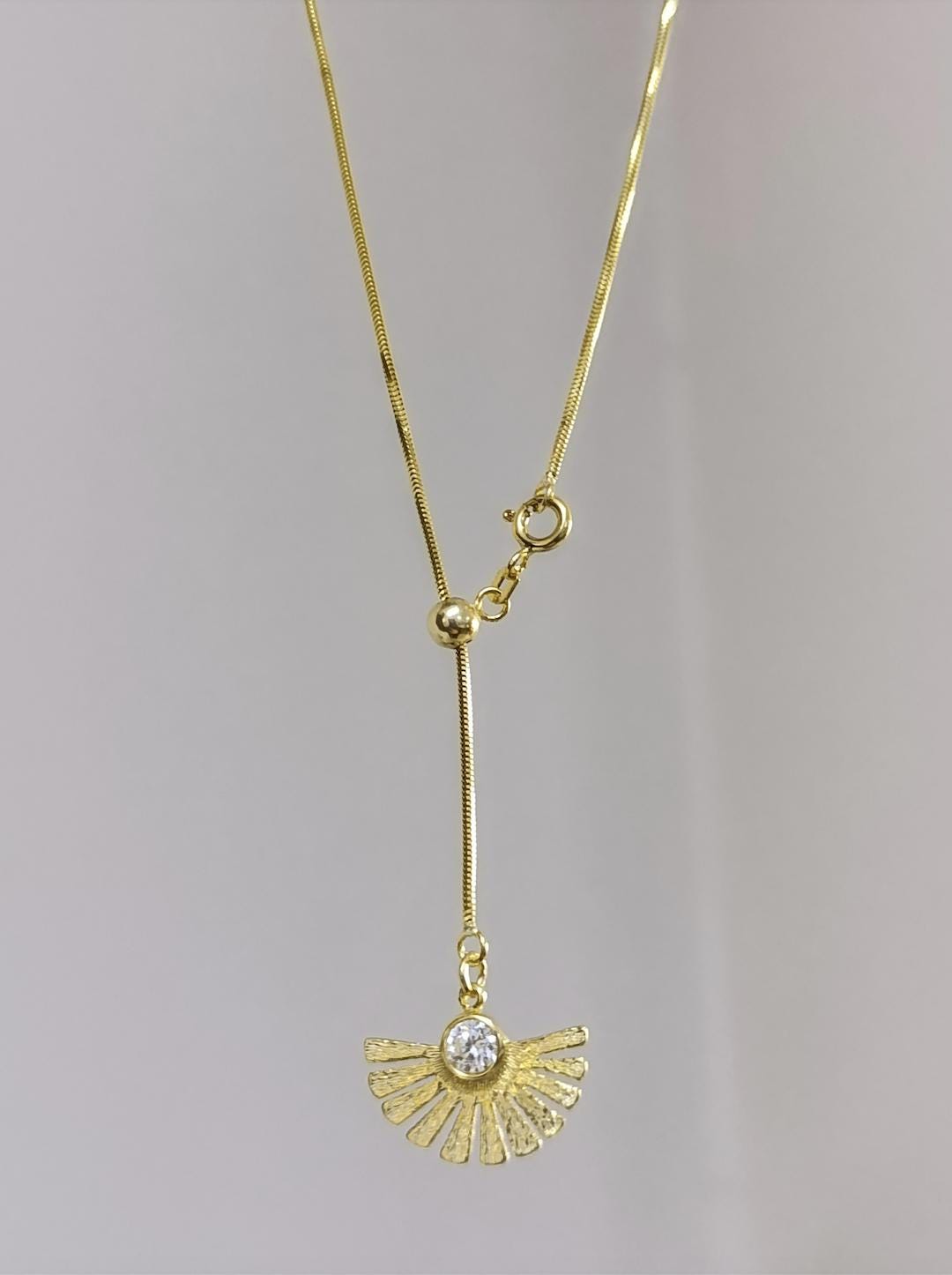 Dainty  Lariat Necklace Women, Drop Y Shape Necklace, Long Y Necklace, Birthday Gift for her, 925 Sterling Silver 14K Gold Plated Handmade Jewelry