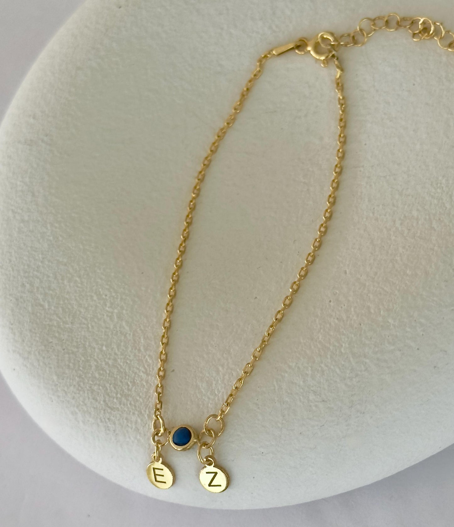 Elegant personalized jewelry gift packaged in a jewelry box
