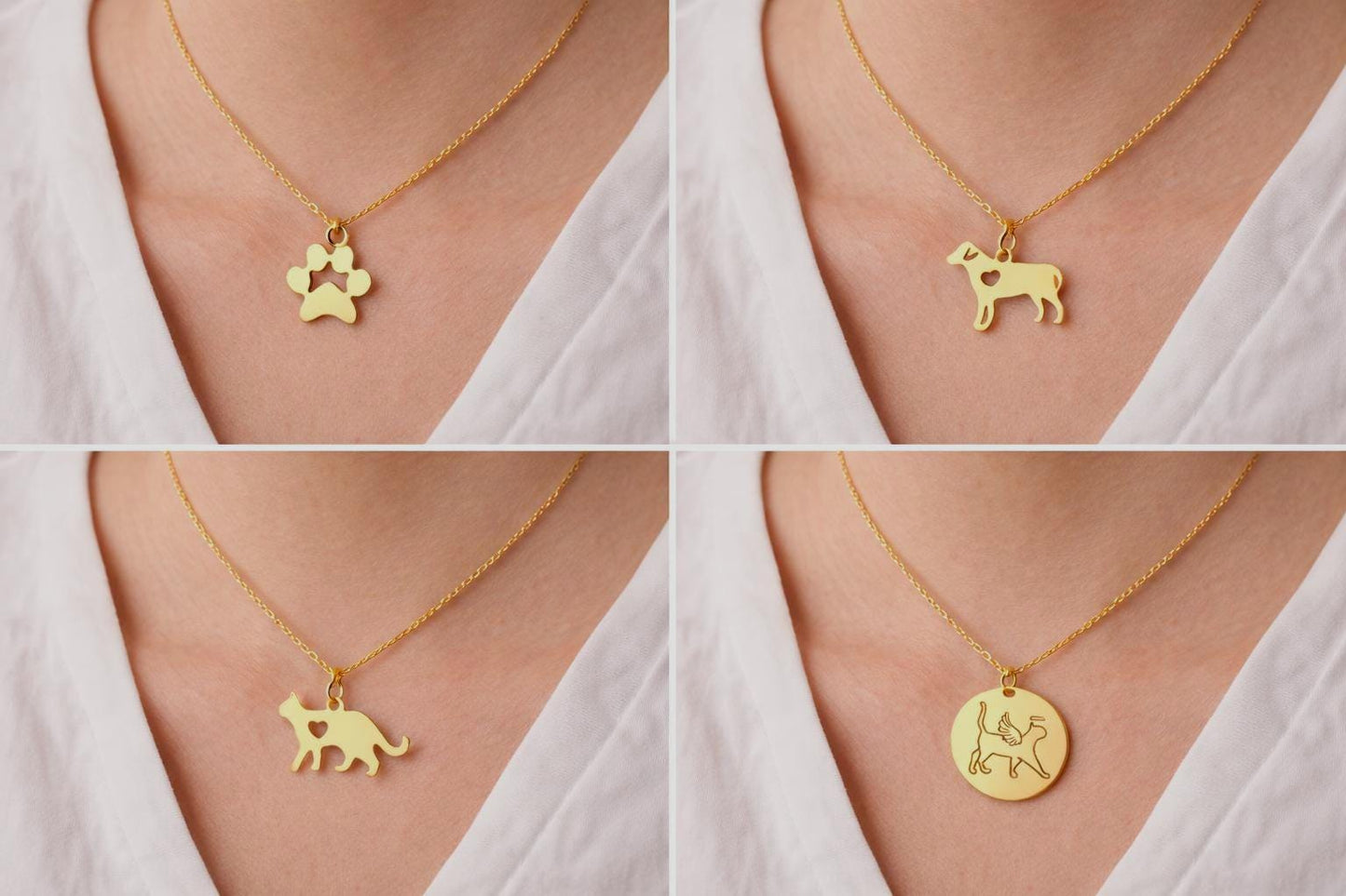 Memorial jewelry for dog and cat lovers
