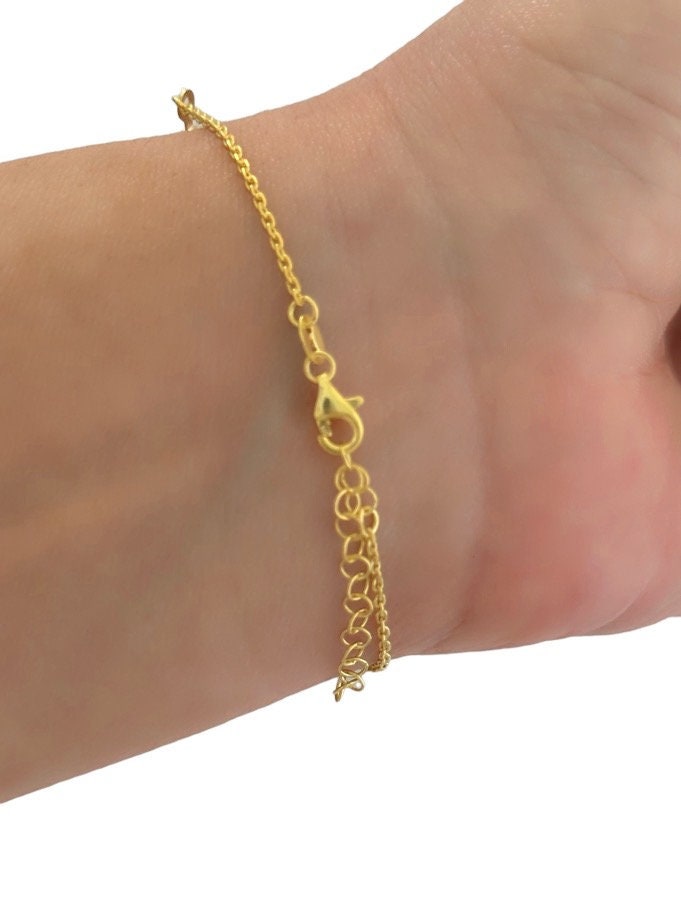 Tiny Pearl Bracelet, Gold Pearl Bracelet,  Bridesmaid Bracelet, Pearl Jewelry, Layering Bracelet, Stacking Bracelet, Minimalist Jewelry, 925