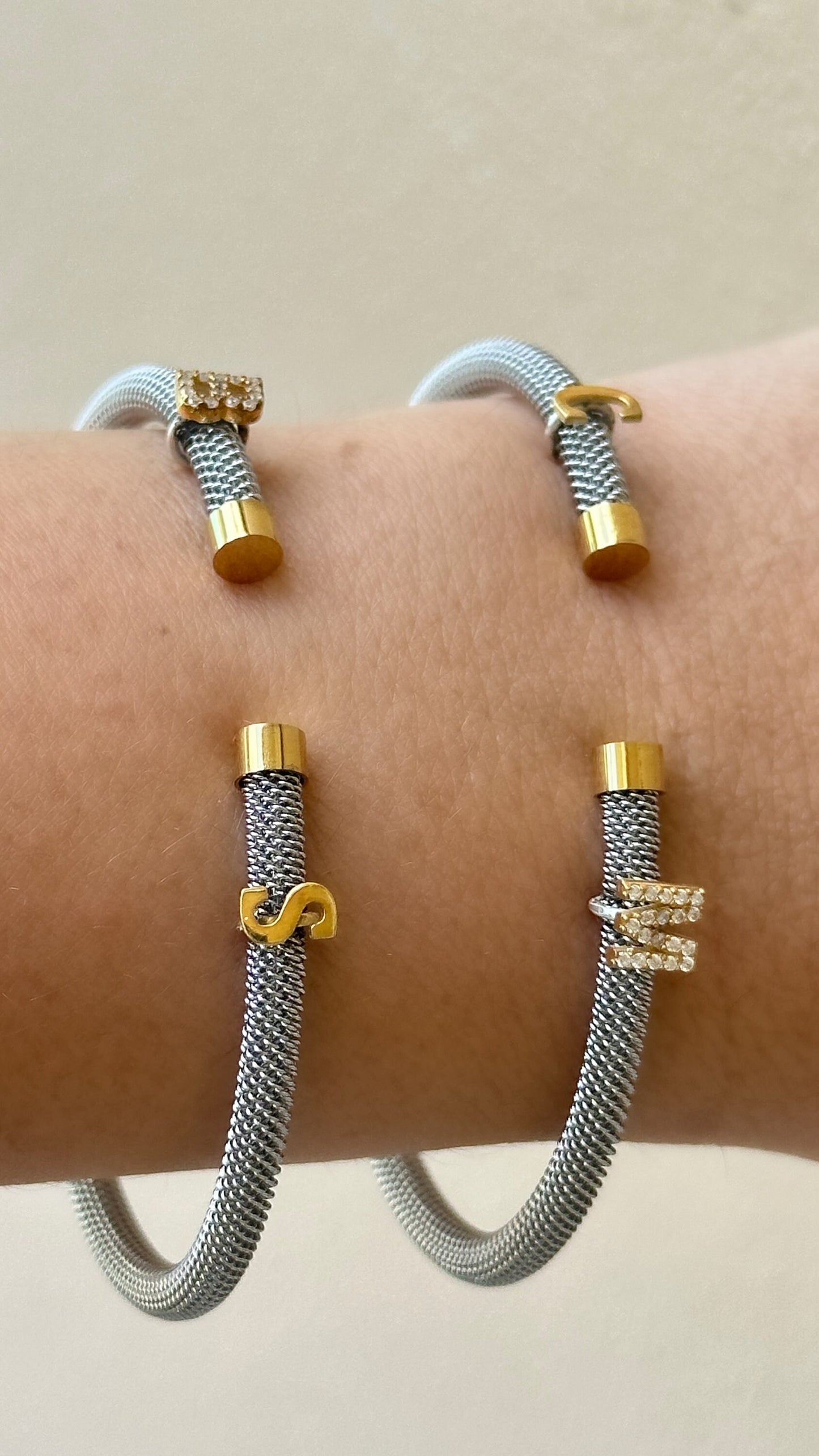Initial Letter Cuff Bracelet Woman and Men, Personalized Couples Bracelet, Custom Name Bangle, Initial Jewelry, Personalized gift